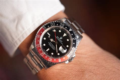 rolex coke gmt master ii years|Rolex gmt ii Coke bezel.